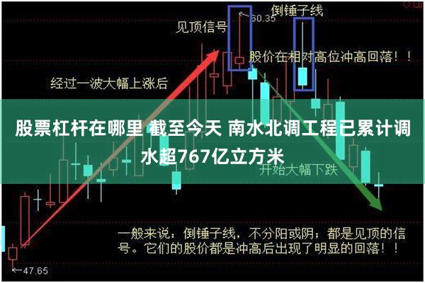 股票杠杆在哪里 截至今天 南水北调工程已累计调水超767亿立方米